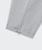 MUSINSA STANDARD Double Knit One-Pleat Wide Lounge Sweatpants [Melange Light Gray]