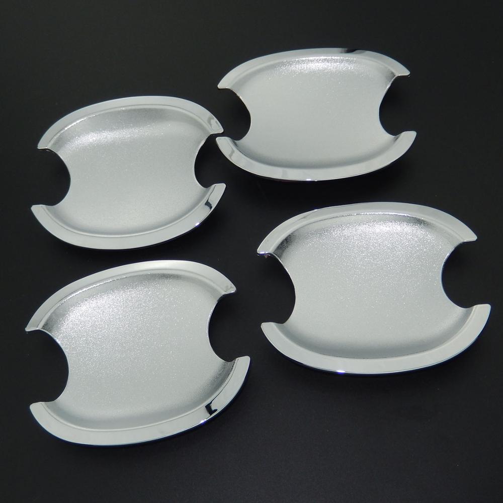 For Skoda Octavia A5 MK1 MK2 2000 2013 ABS Chrome Door Handle Cover & Door Bowl Cover 2006 2007 2008 2009 2010 2011