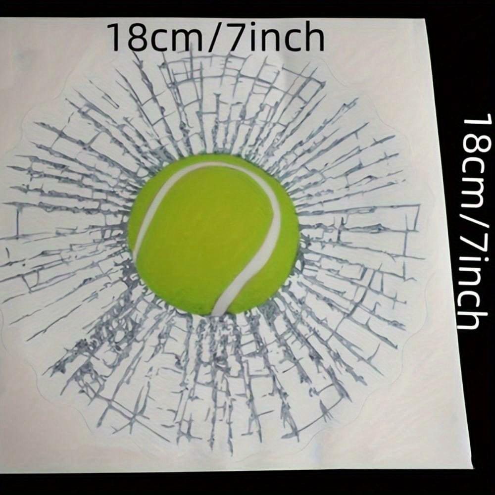 2pc 3D Elf Ball Car Window Stickers Funny and Creative Decorative Stickers Tennis Glass Modified Car Stickers Christmas Decorations