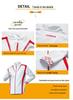 Chinese Wushu Coach Team Sports Uniform for Training & Competitions - Spring/Autumn