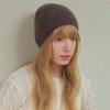 Solid Unisex Beanie Autumn Winter Wool Blends Soft Warm Knitted Cap Men Women Skullcap Hats Gorro Ski Caps Cold Proof Beanies