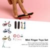 Mini Finger Skateboards Toys Set Finger Skateboards for Kids Children Decorative Parts