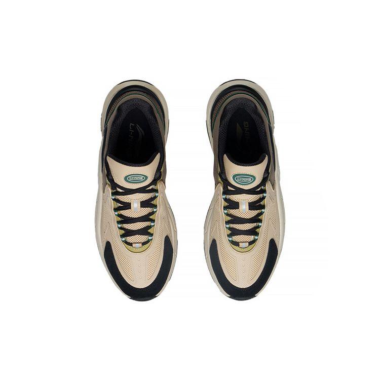 Li Ning Reflective Support Classic Sports Casual Shoes Men Sneakers Light-Brown AGCS265-3