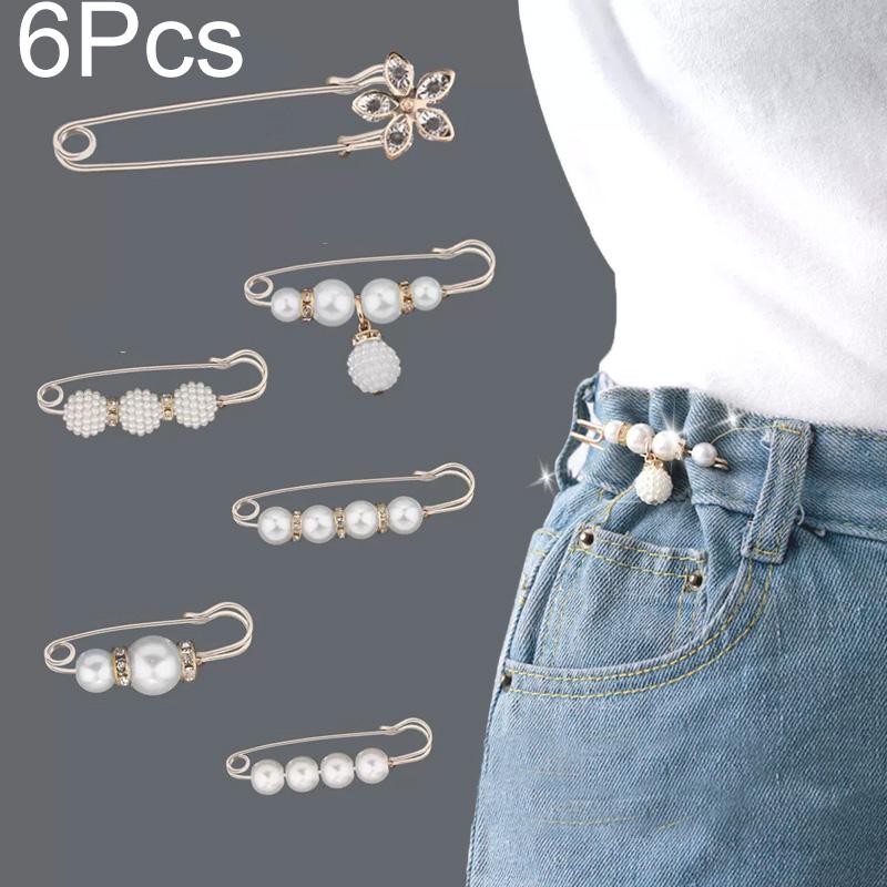6/8Pcs Metal DIY Accessories Corset Brooch Clothing Leak Proof Fashion Women