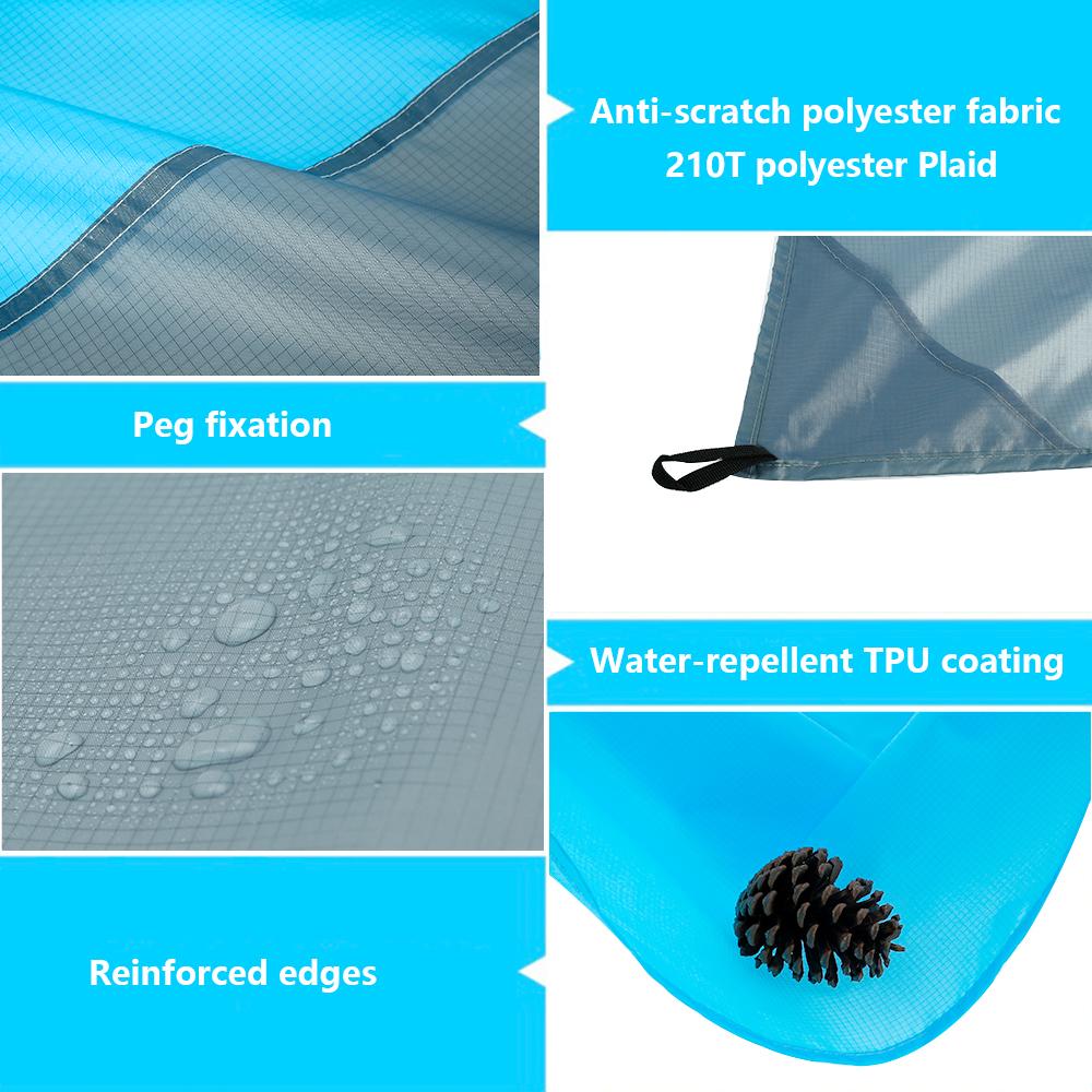 Beach Mat Outdoor Camping Mat Waterproof Beach Blanket Large Floor Mat for Home Outside Travel Rug Camping Tent Mat Picnic Rug