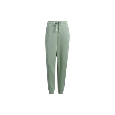 Solid Color Drawstring Knit Joggers Women Bottoms Green IK9884