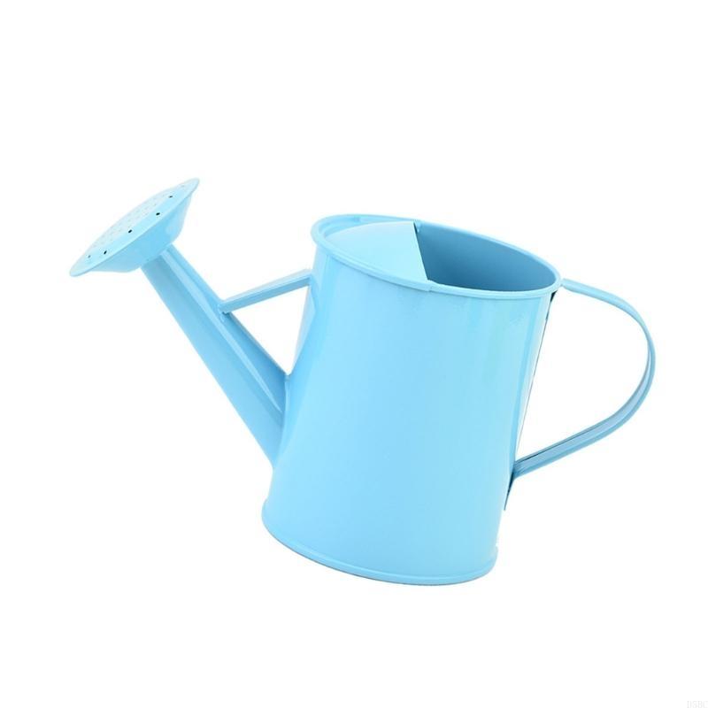 Iron Watering Can 20oz Easy Grip Handle Design for Precise Indoor and Outdoor Plant Care Gardening Supply