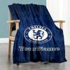 Chelsea Personalized Text Blanket Multi-purpose Personalized Blanket Warmthful Decor for Bed Living Room Couch Office All-Season Use