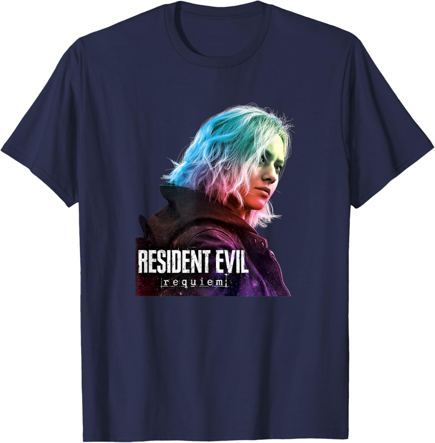 

2026 New Resident Evil Requiem Gaming Design Unisex High Quality Oversized Casual T Shirt Cotton Short Sleeve for Unisex Women Tee XL