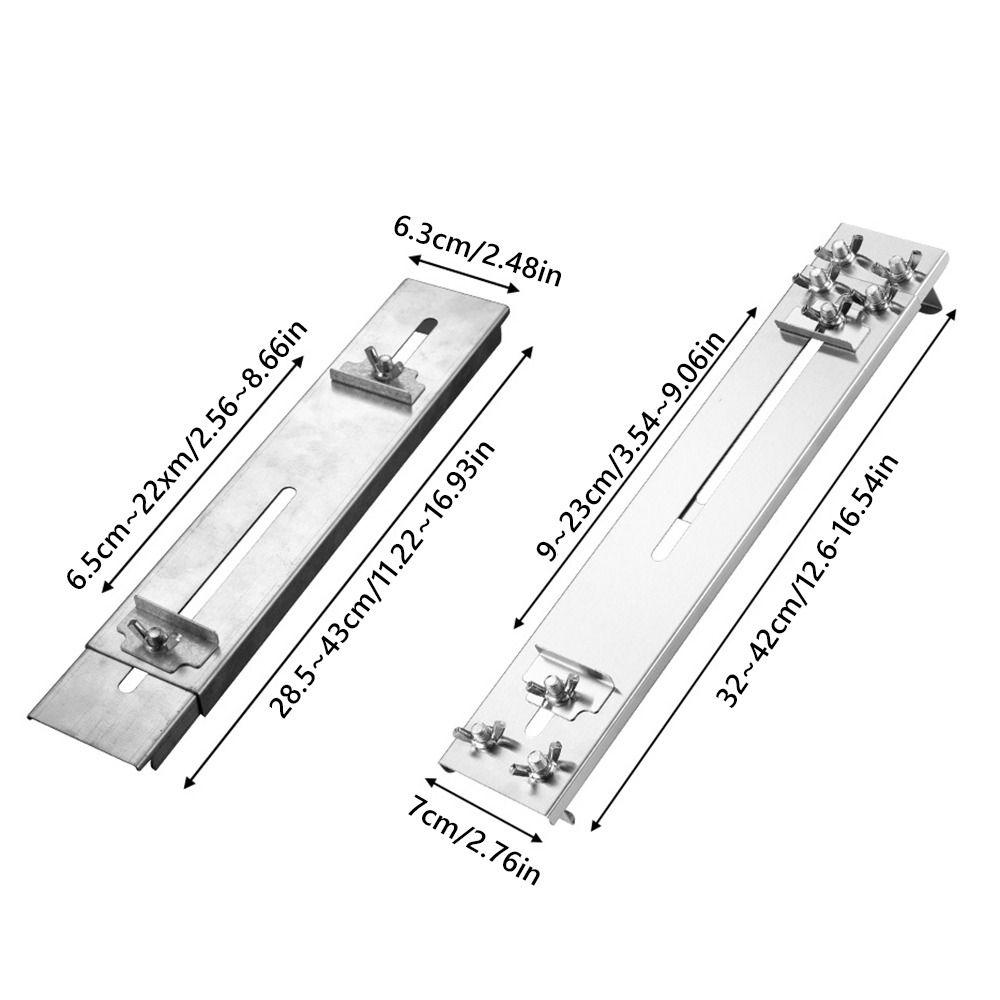 Multi-functional Sharpening Stone Holder Sink Bridge Stainless Steel Adjustable Bracket Wing Nut Fastener Metal Construction