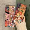 Black Soft Phone Cover Case for Xiaomi Redmi Note 9S 13 14 Pro Plus 7 8 11s 12s 10S 9 10 11 12 Pro One Piece Nami Luffy