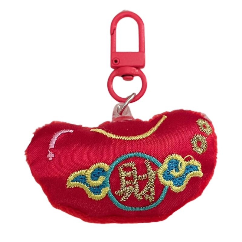 

Adorable Plush Ornament Featuring Baby Doll Designs for Chinese New Year Celebration as Home Decoration Gift