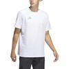 Adidas Weltweite Hoops City Basketball Grafik T-Shirt Weiß Herren Streetwear IC1872