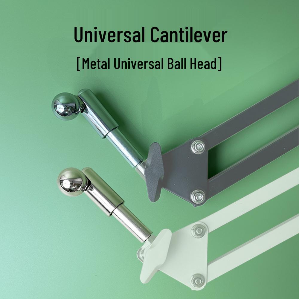 Universal Mobile Mic Boom Arm Stand Adapter: 17mm Ball Head, 1/4-Inch Interface, Tripod Spare Parts