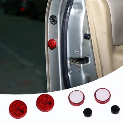 Magnet 4led Car Door Open Safety Warning Signal Flash Light Lamp