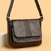 Crossbody Bag Women PU Leather Flap Design Daily Commute