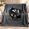 Collingwood Football Club Decke Flanelldecke Weiche Gemütliche Plüschdecke für Sofa Bett Leichte Heimdekoration Outdoor Camping