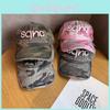 Letter Embroidery Sqnc Street Baseball Hat Breathable Material Teens
