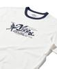 DISCUS ATHLETIC Nice Weather Collaboration Nice Series Ringer T-Shirt Off White