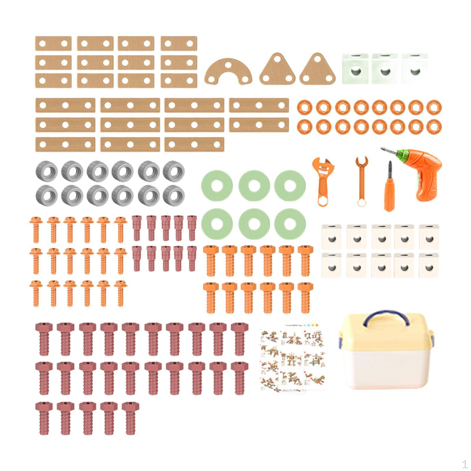 

Детский набор инструментов Игрушки Конструктор для путешествий Развитие мелкой моторики Ролевая игра Строительство для 3 4 5