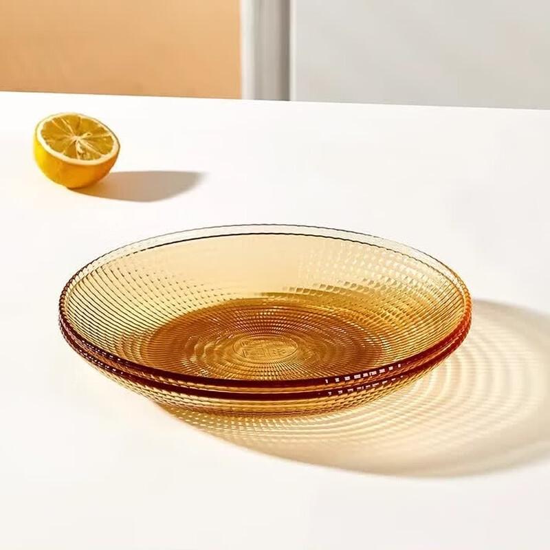 Tayohya Amber Galaxy 2-Piece Dinnerware Set