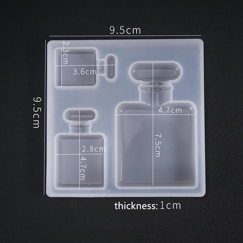 Cute Beads Cube Triangle Silicone Mold For Jewelry Earrings Pendant Making Resin UV Epoxy Resin Molds Crafts DIY Tool
