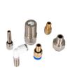 4 6 8 10mm Push in M6-M16 Thread LengthenPipe Fitting Pneumatic Air Joint