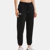 Under Armour Essential Solid Color Logo Drawstring Joggers Women Bottoms Black 1373034-001