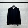 Mens British Style Loose Fit Round Neck Pullover Sweatshirt Casual Youth Streetwear