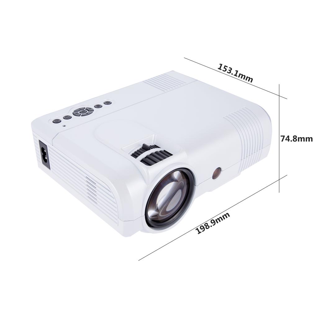 Buy L8 7000 LM 1080P FULL HD 3D LED Wifi Projector Home Theater