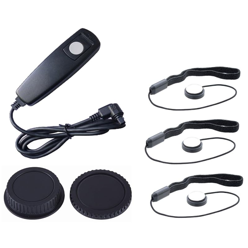 

NinoLite 6 piece set remote control RS-80N3 Compatible product + lens cap 3 holders + camera cap 2 pieces