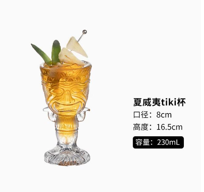 Hawaii Easter Island Tiki Mugs, Creative Porcelain Beer Wine Mug, Beer Wine, Cocktail Party Cup, Bar Tool Glass, 400ml