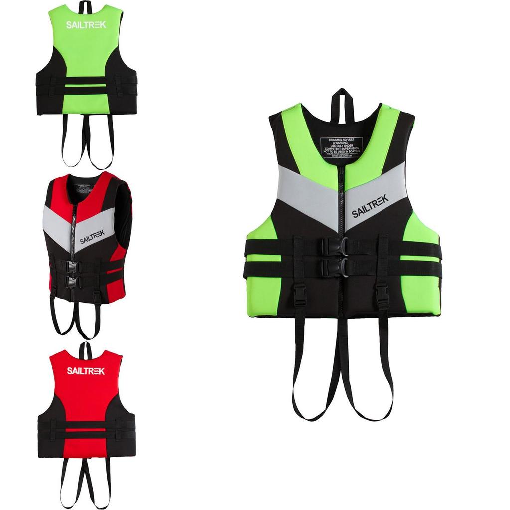 Nylon Adult Surf Marine Sailing Kayak Fly Fishing Drifting Boating Vest Life Jacket**