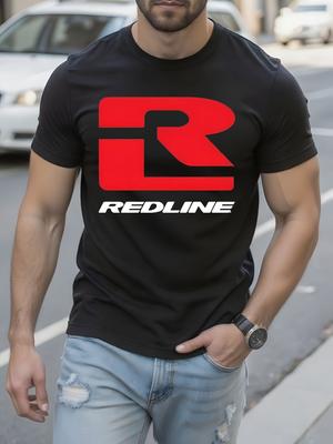 REDLINE Tungviktig Cykelracing T-shirt - Svart med Röd G...