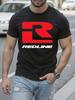 REDLINE Tungviktig Cykelracing T-shirt - Svart med Röd G...