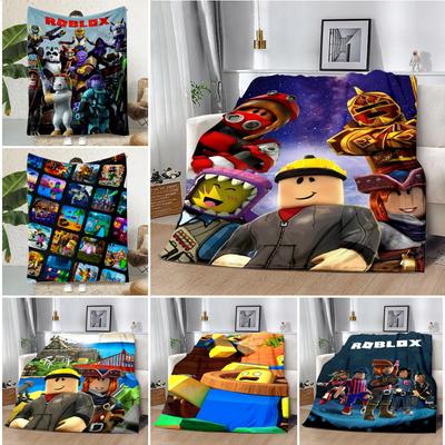 HOT 3D GAME R-ROBLOXES Printed Blanket Picnic Blankets Warm Blanket Soft and Comfortable Blanket Home Travel Birthday Gift