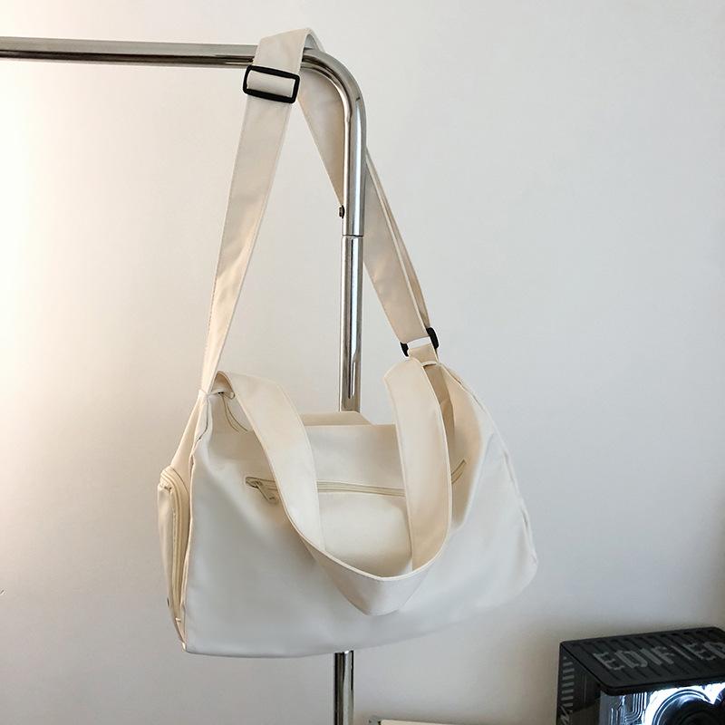 Gym Bag Nylon New Dry and Wet Separation Large Capacity Lightweight Casual Sports Crossbody Bag