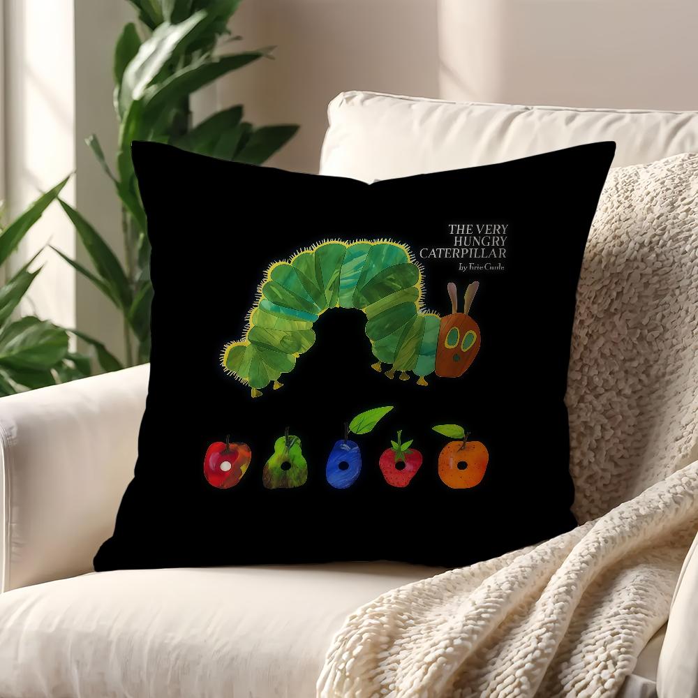 Eat The Rich Hungry Caterpillar cushion cover Pillow Cover Decoration Room Home Sofa living Office Car Nordic Simplicity