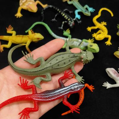 New Simulation Wild Reptile Movable Dolls Lizard Models Toys Children's Educational Cognitive Scenes Decoration Prank Gifts