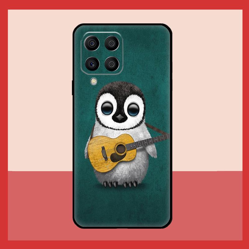 Cute Lovely Penguin Case For Samsung Galaxy M11 M31 M14 M34 M54 M12 M32 M52 M15 M13 M06 M16 M36 M56 M53 M35 M55