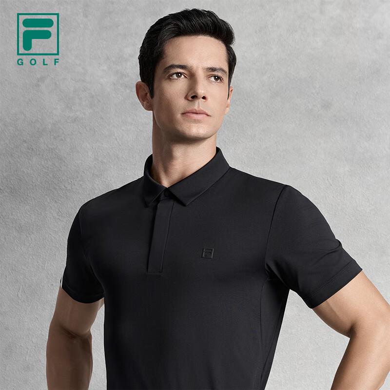 FILA Men's Knitted Golf Polo Shirt