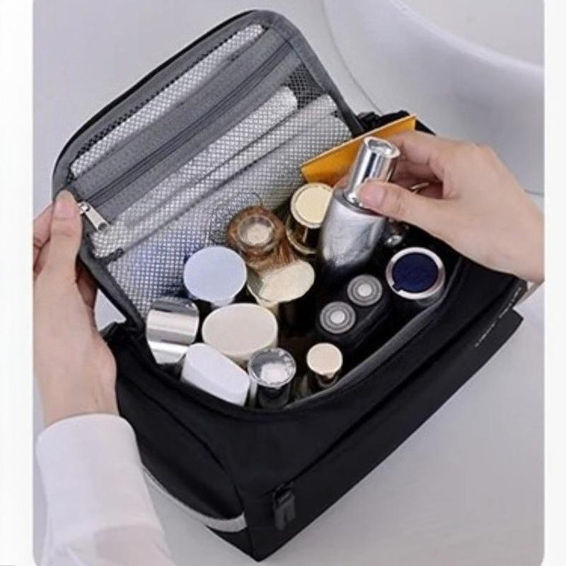 Portable Toiletry Bag Large Capacity Multifunctional Storage Bag Lightweight Makeup Bag Swimming Fitness Travel Essentials Cosmetics Organizer Bag