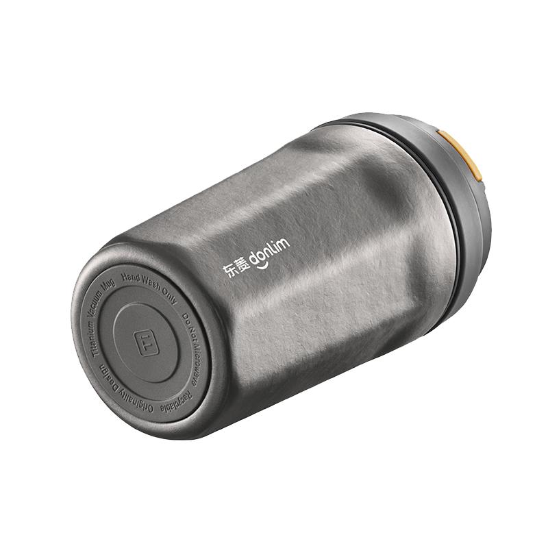 Donlim 380 мл Титановая 3-сторонняя Изолированная Кофейная Кружка