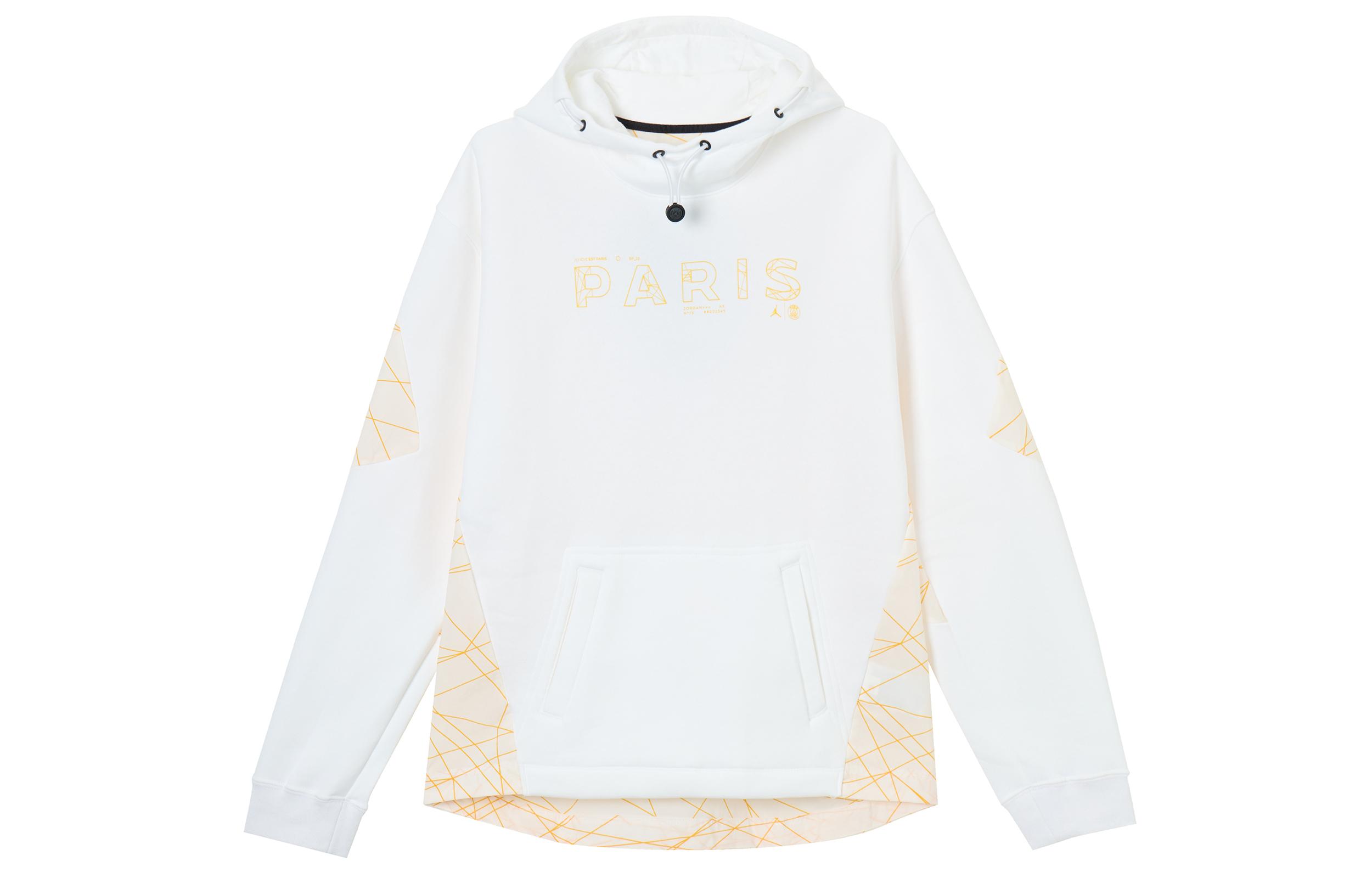 Толстовка Jordan× PSG Мужская Белая DV0614-100 S