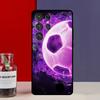 Fire Football Soccer Ball Funda Case For Samsung Galaxy S25 Ultra S9 S10 S20 S21 FE S22 S23 Plus S24 Ultra Phone Cover