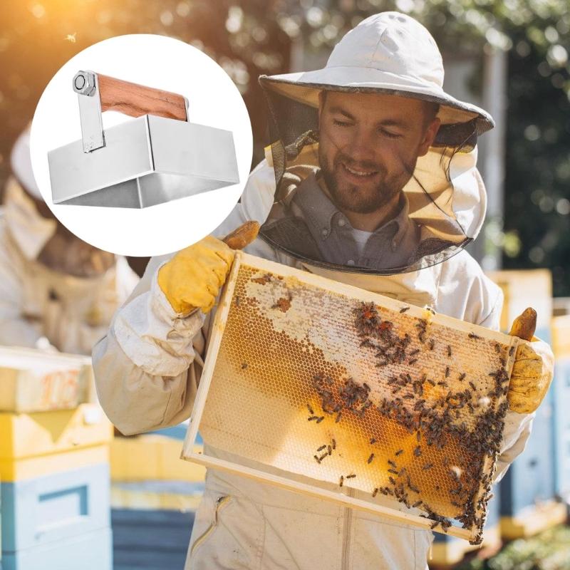 Professional Frame Cutter Honeycomb Cutter Honeycomb Cutting Tool Square Shaped Cutting Tool for Beekeeping Accessories