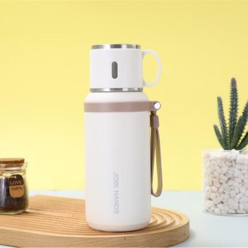 OEING 316 Stainless Steel Insulated Bottle with Bowl Lid 232x80x80mm