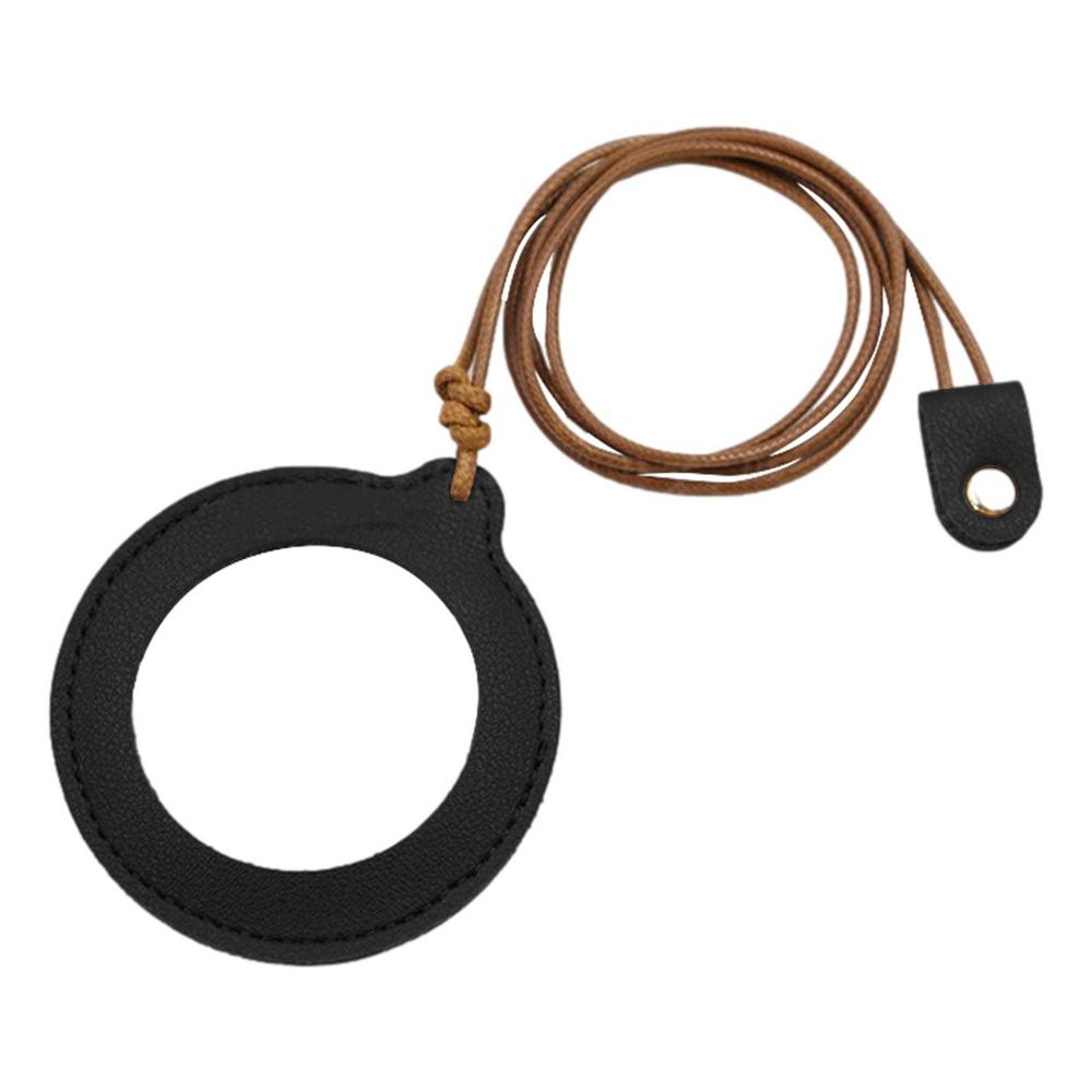

Neck Wear Magnifying Glass Portable Mini Magnifying Lens With Leather Holder Neck Magnifier And Nature Exploration Toys