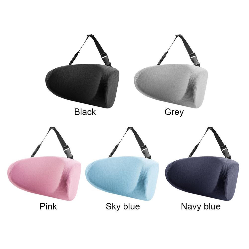Multifunctional Car Pillow Neck Rest Cushion Height Adjustable U Shaped Car Sleeping Pillow Invisible Zipper Design for