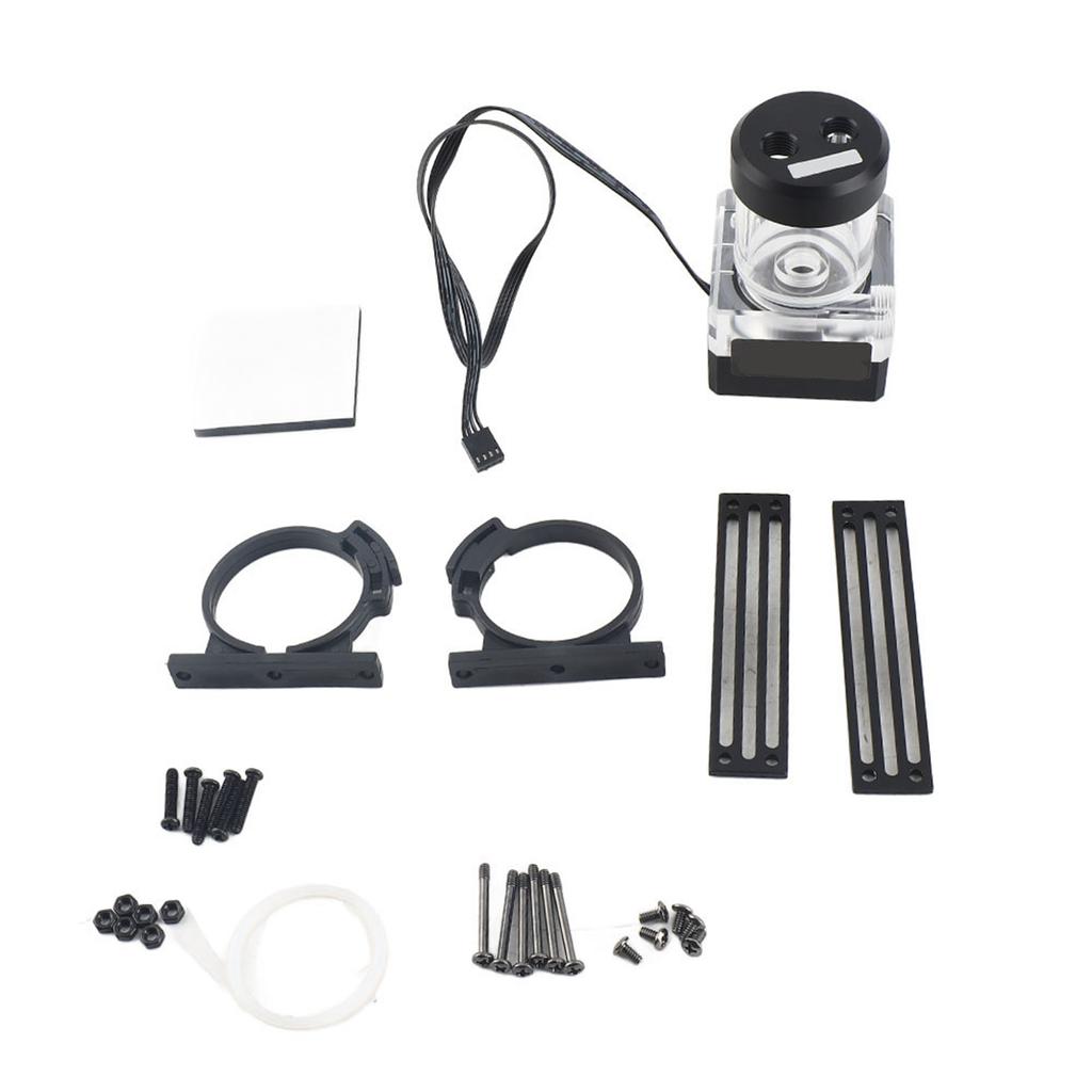 Computer Water Pump PC Cooler Integrated Built-in Defoaming 500LH-Flow 3 Meters Discharge Lift